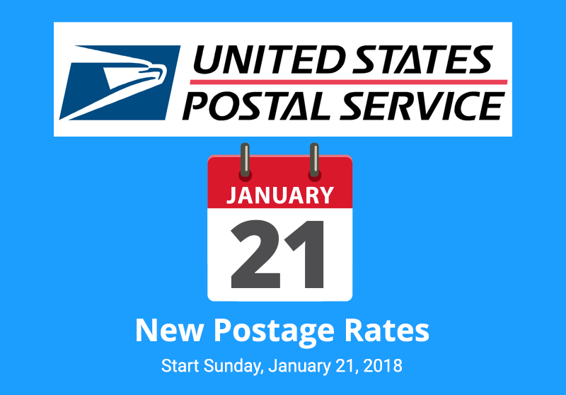 usps postage rates 2018