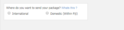 Post Fiji Postage Rates